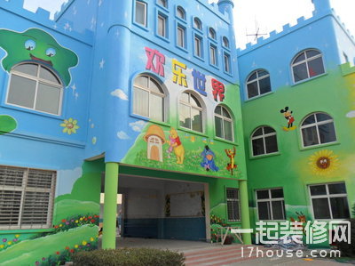 幼儿园手绘墙装修小秘密