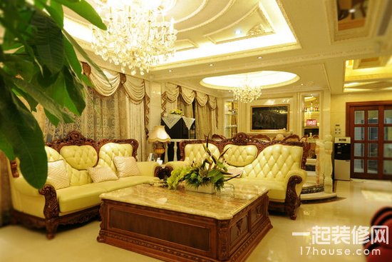 简单欧式客厅装修效果图 简单欧式客厅装修效果图